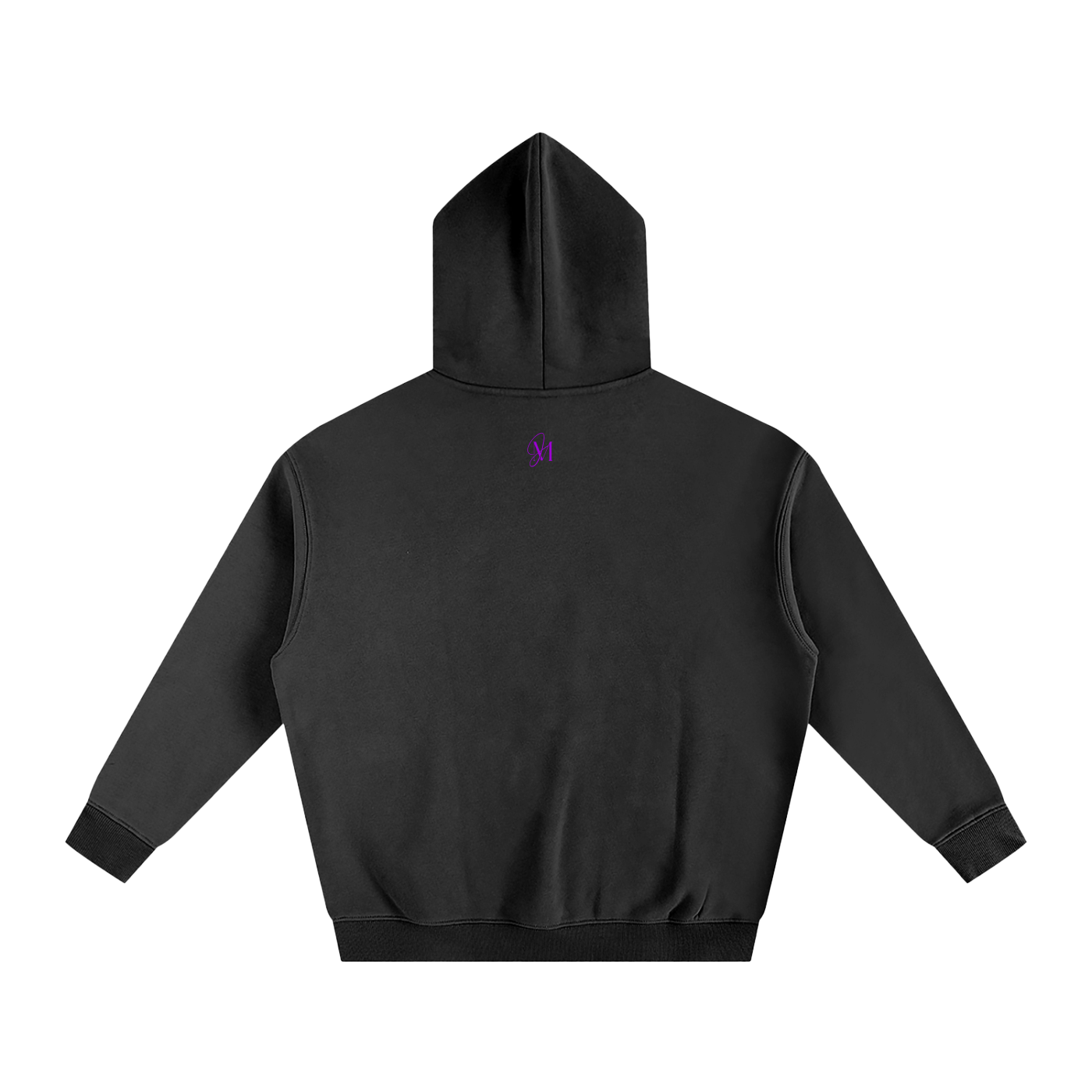 JMB Oversize Fleeced Hoodie (Purple)