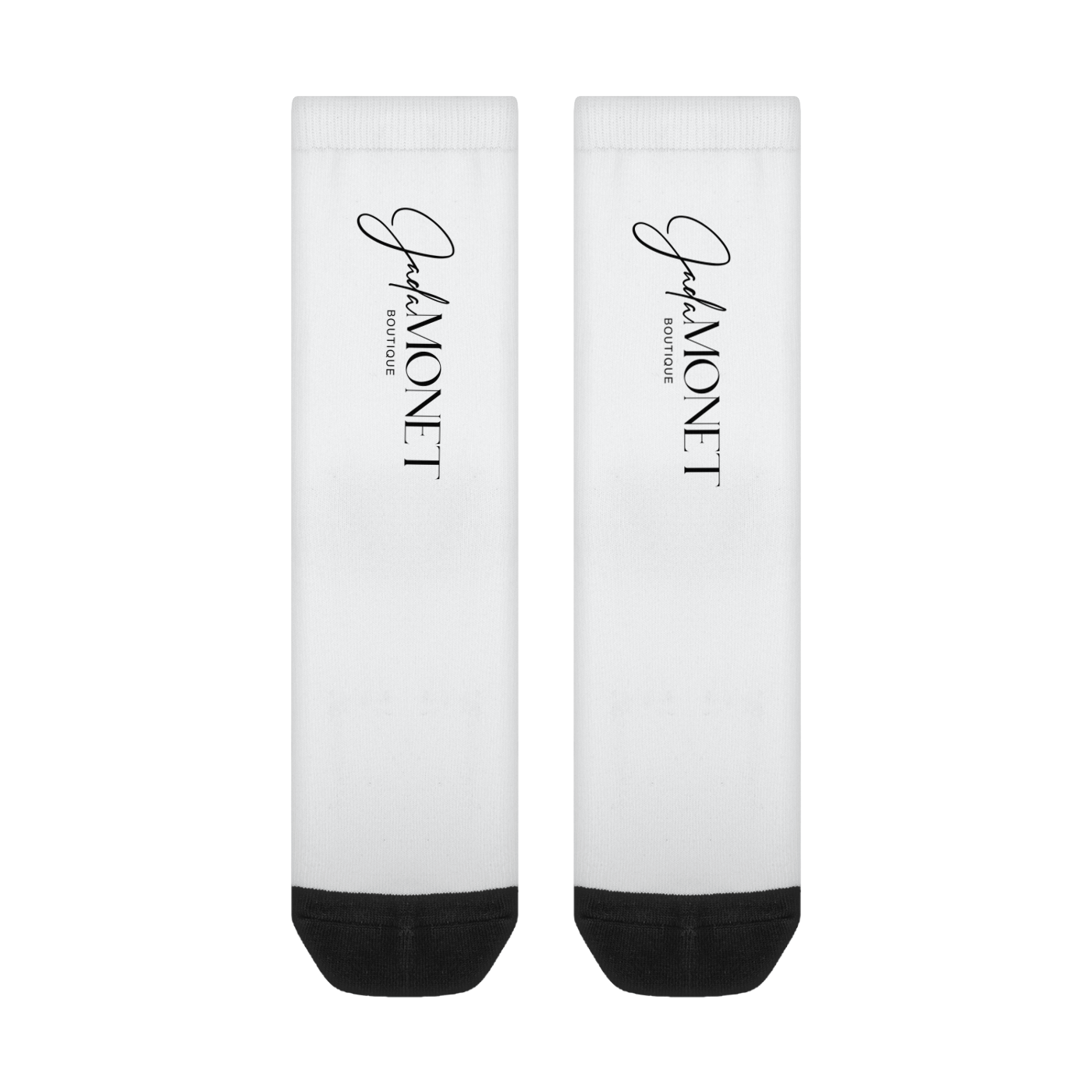 All-Over Print Color Matching Crew Socks