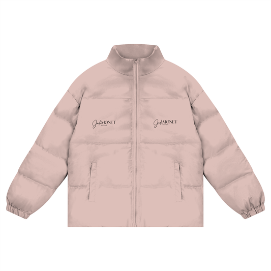 Unisex Zipper Puffer Coat