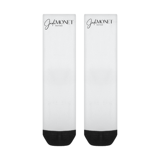All-Over Print Color Matching Crew Socks