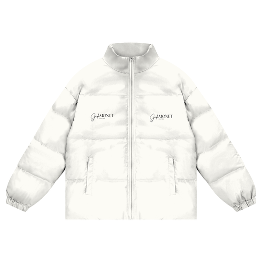 Unisex Zipper Puffer Coat