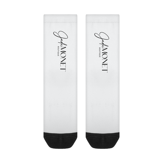 All-Over Print Color Matching Crew Socks