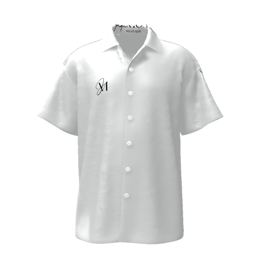 All-Over Print Men's Lapel Collar Shirt